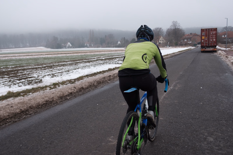 Anstieg ;-) nach Benthe