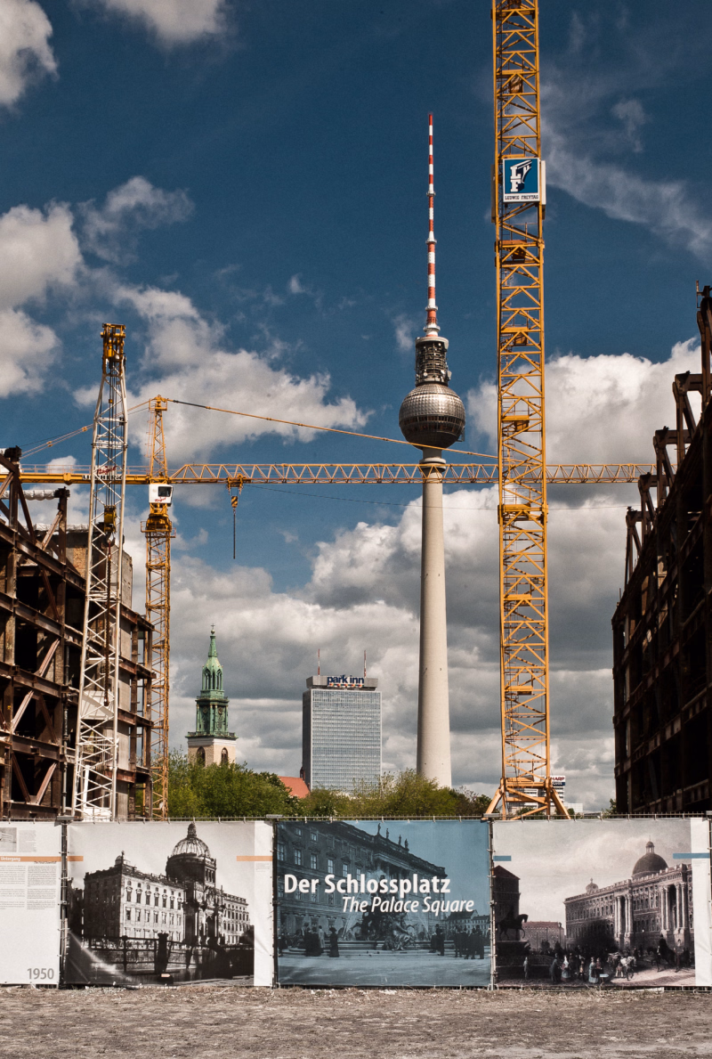 Der Schlossplatz in Mitte