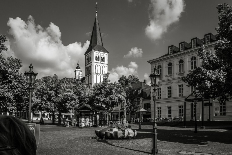 Siegburg Marktplatz, Museum (früher Schule und Gericht)
